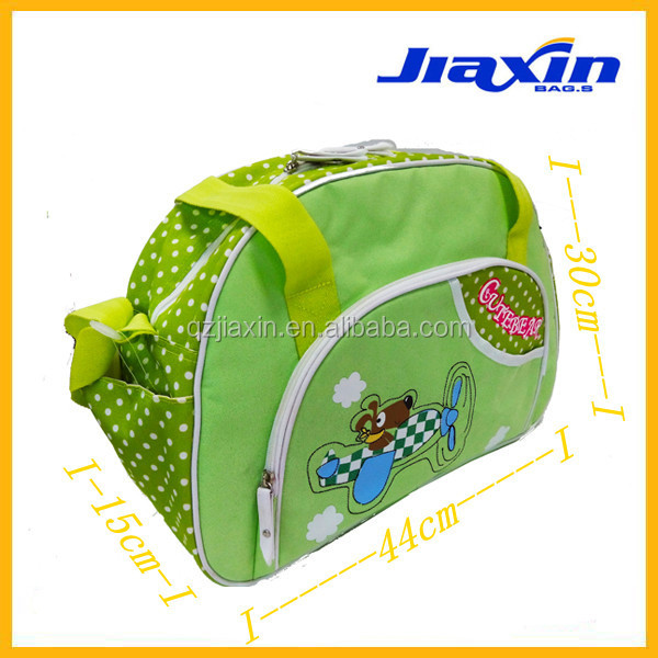 美しい緑のおむつの赤ちゃんのマミーバッグ、 耐久性のあるシンプルなスタイル仕入れ・メーカー・工場