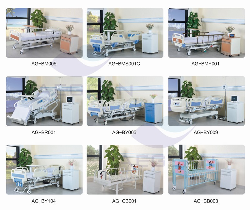 AG-OBT005丈夫な素材シンプルな病院のベッドトレイテーブル仕入れ・メーカー・工場