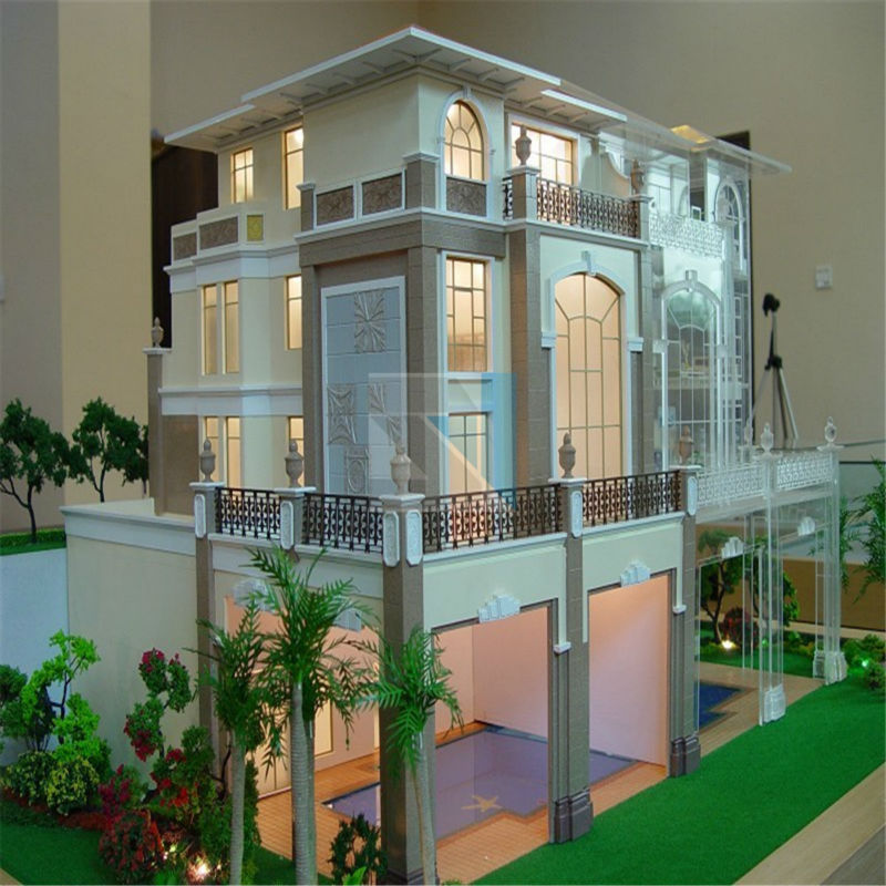 New Design Excellent Quality 3D Rendering for villa house plan Architecture acrylic model building