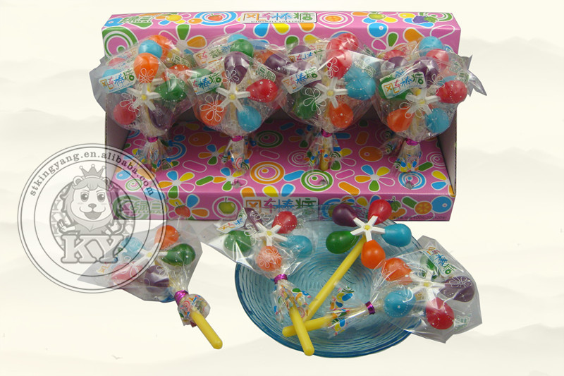 Fancy Rotating Windwill Candy Toy Lollipop Candy