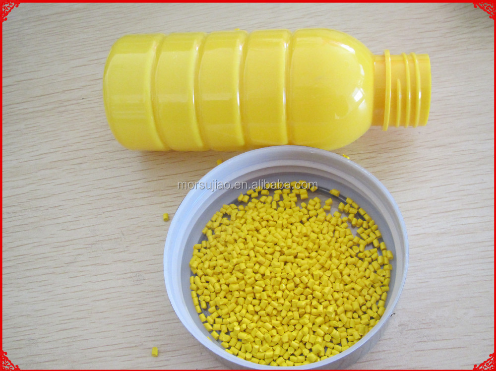 yellow masterbatch for color plastic ice bucket