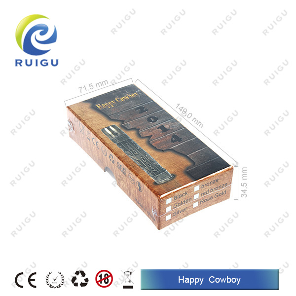 High Capacity Ego Thread 2200mah Happy Cowboy Trademark Battery