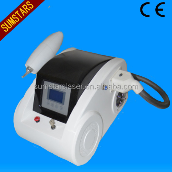 2015 super home use tattoo removal machine q switch nd yag laser