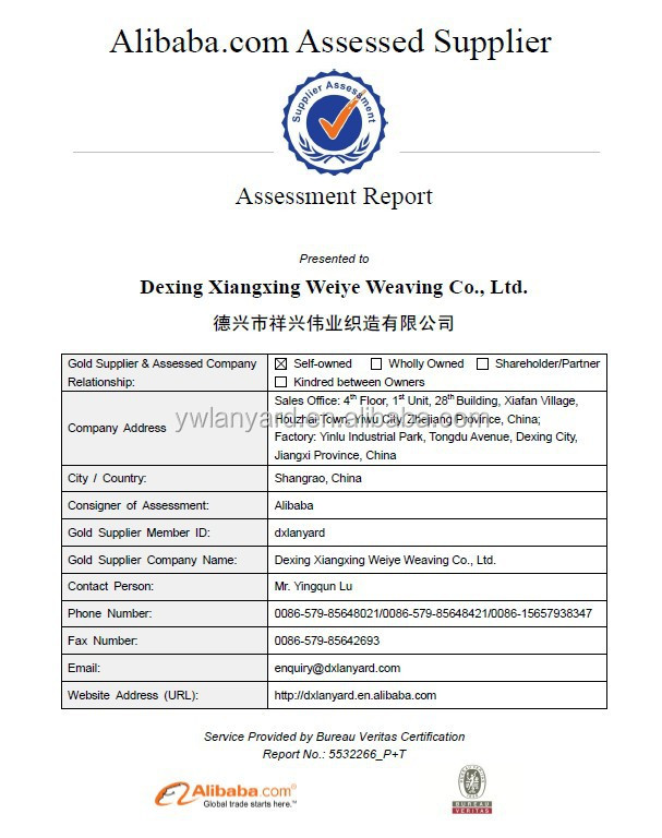 工場直接卸売中国bsciは承認カスタムポリエステルストラップ、 idカードストラップ、 カスタムランヤード最低注文数無し仕入れ・メーカー・工場