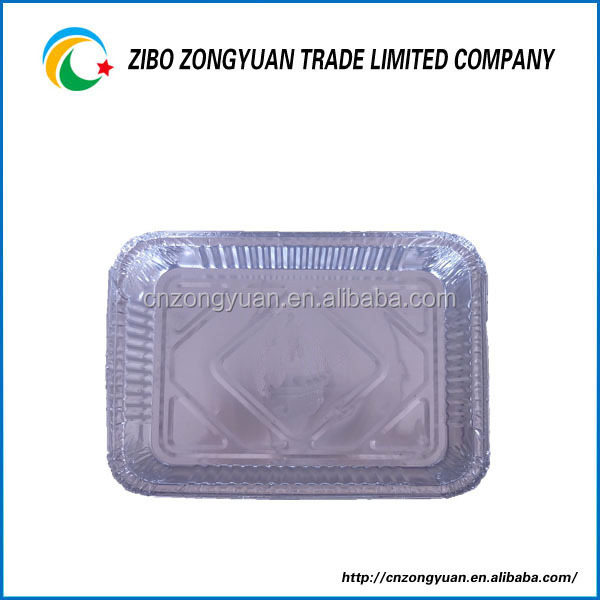 10"*5 7/8"*2 7/8" 1500ml Disposable Food Aluminum Foil Container