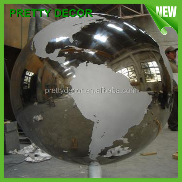世界地球儀ミラーポリッシュステンレス鋼球仕入れ・メーカー・工場