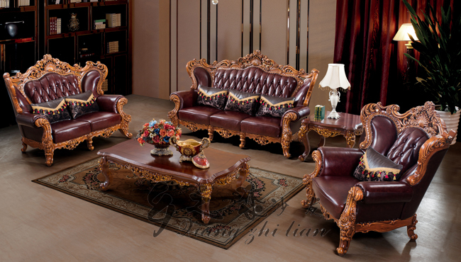 Italiano clásico tallada a mano muebles reales, hermoso estilo de ...