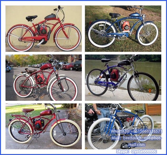 Pedal bike engine 49 cc mini dirt bike 4 stroke bike engine kit motorcycle engine