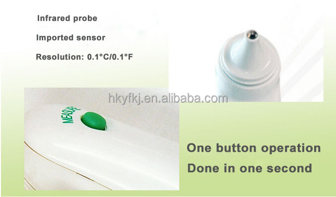 人間の体温テストデジタル赤外線額耳体温計仕入れ・メーカー・工場