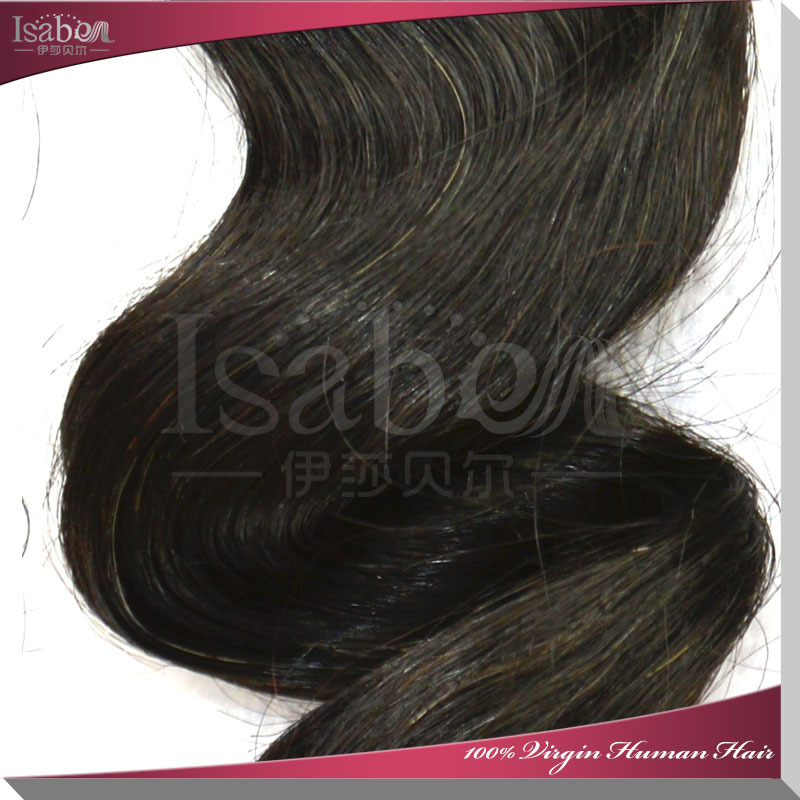 イザベル100グラムマレーシアの髪ゆるいウェーブヘア100％フルキューティクルそのまま8から32インチ染色することができる行きの格安のvirginマレーシアの髪問屋・仕入れ・卸・卸売り