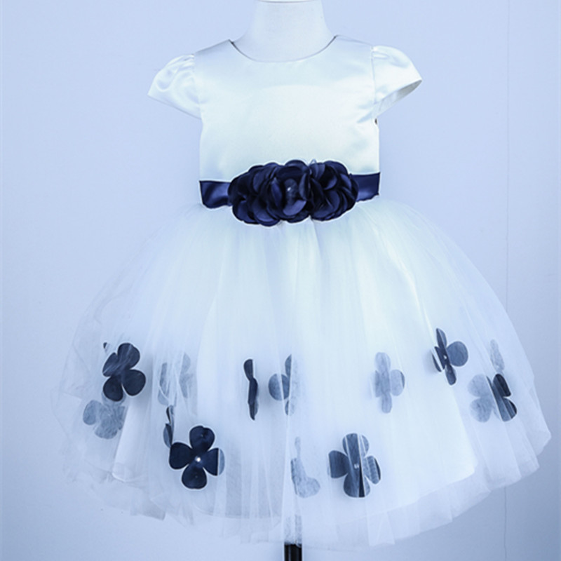 中国工場半袖フル- 長さの女の子のドレスの夜会服のフラワーガールのドレス仕入れ・メーカー・工場