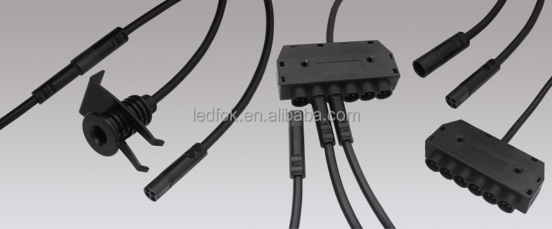 単一のledカラー24v10a3528フレキシブル6出力ジャンクションボックス問屋・仕入れ・卸・卸売り