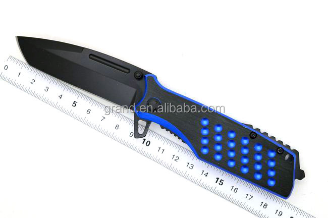 ブラックチタン表面折畳みナイフフォールディングナイフ( gnder00015)問屋・仕入れ・卸・卸売り