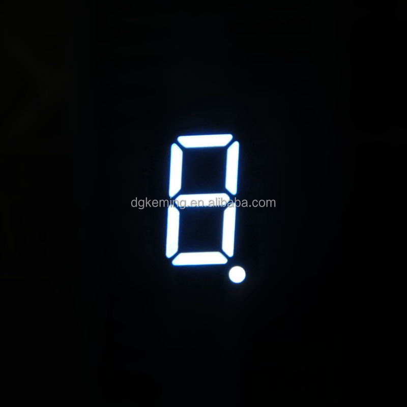 Ali white .3611 single digit ntp digital clock
