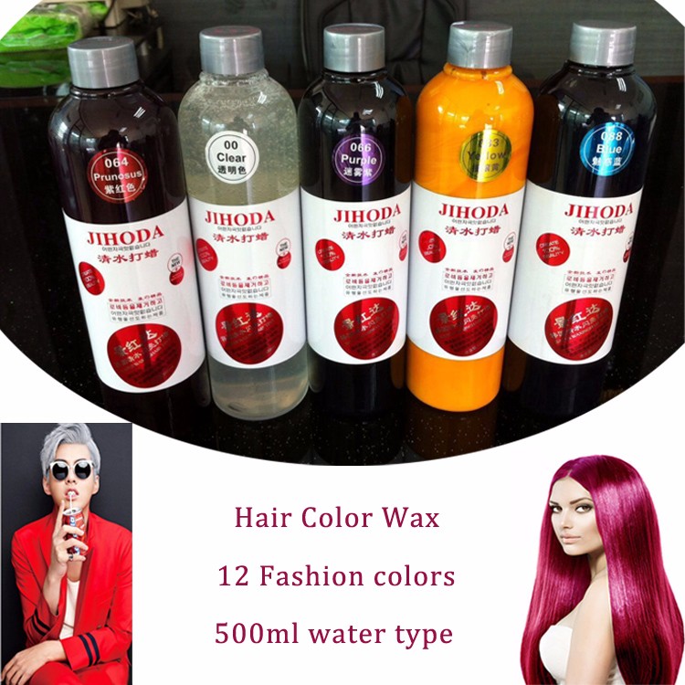 Korean Popular 5d Hair Color Styling Grandma Gray Hair Color Wax