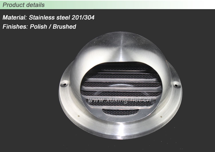 5 pipe screens steel Ventilation Quality Air Steel Stainless High Auto