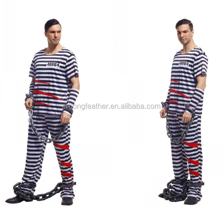 男の囚人コスプレ衣装仕入れ・メーカー・工場