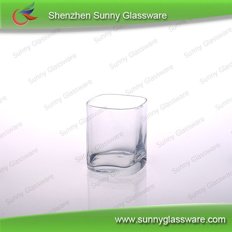 high quality whiskey glass,glass tumbler,square wine glass