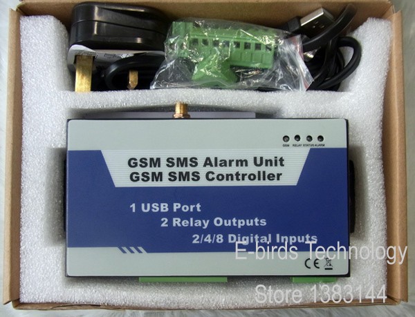 Industrial Intrusion Alarm GSM SMS remote controller (2)