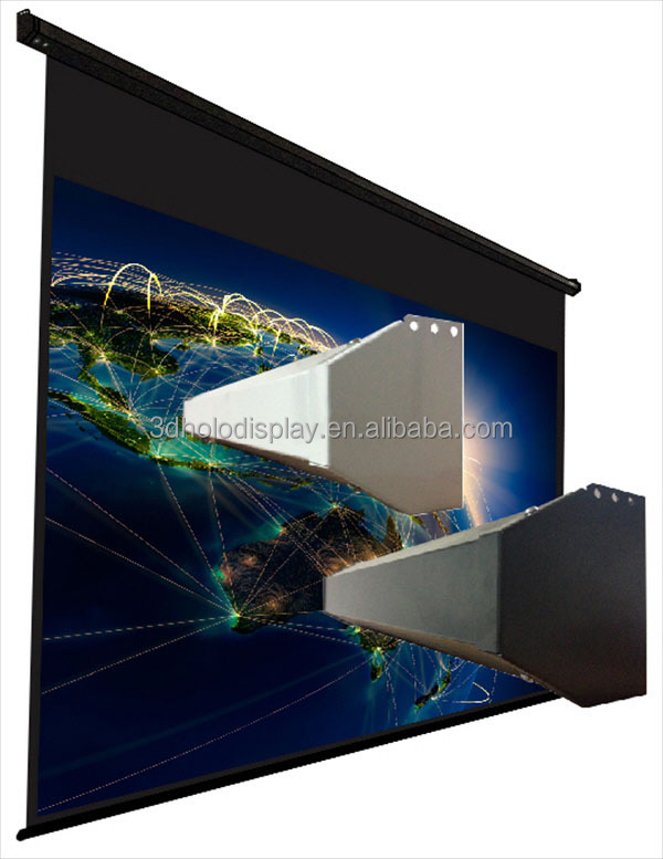 Electric Roll Up Projection Screen/200 Inch Motorized Screen/electronic