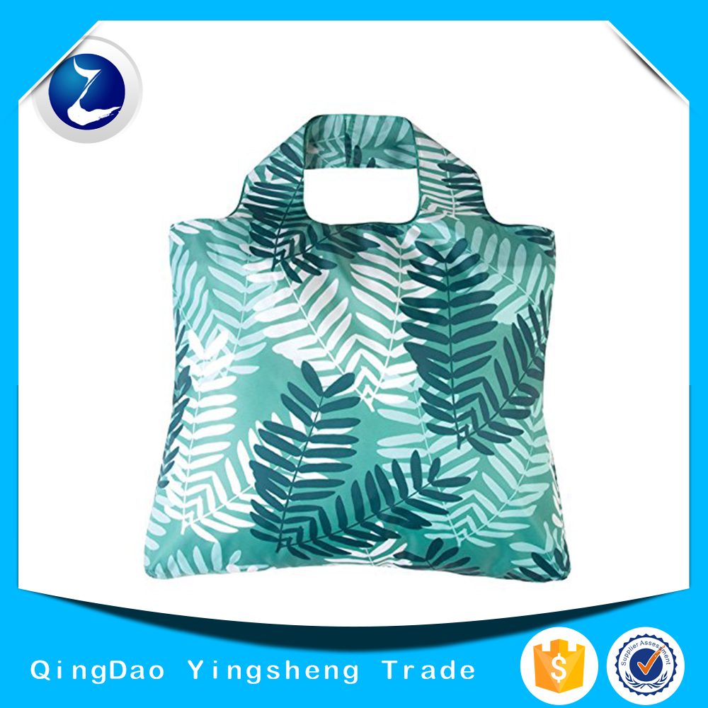 2015ファッション再利用可能な折り畳み式のショッピングバッグリサイクル袋仕入れ・メーカー・工場