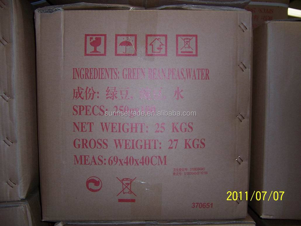 Certificated by HACCP/ISO/FDA/QS Green Bean & pea ongkou Cut type Vermicelli