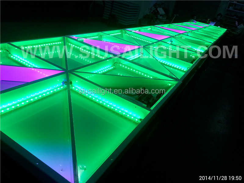 古典的な中国サプライヤー製造864個ledアクリルダンスフロア/白のダンスフロア/卸売ポータブルledのダンスフロア問屋・仕入れ・卸・卸売り