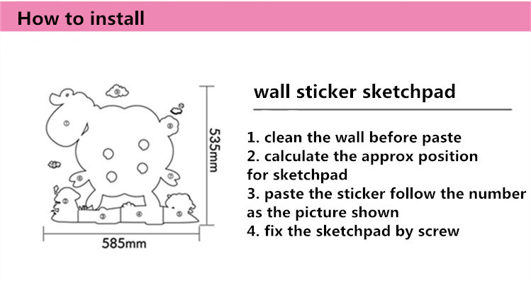 消去可能な磁気hy0503努力する亀壁のステッカーの子供たち絵を描くスケッチパッド問屋・仕入れ・卸・卸売り