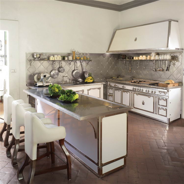 stainless kitchen cabinet 045