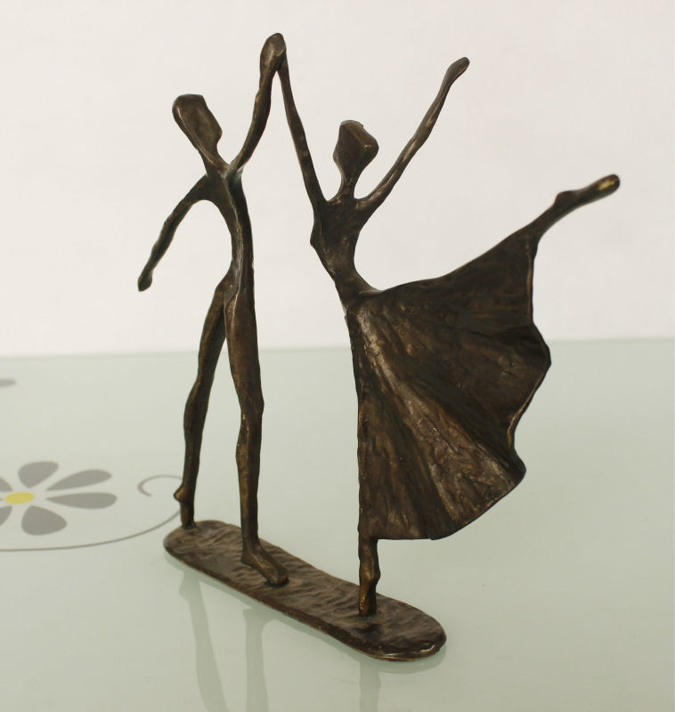 鋳造青銅踊るカップルの彫刻家の装飾のための仕入れ・メーカー・工場
