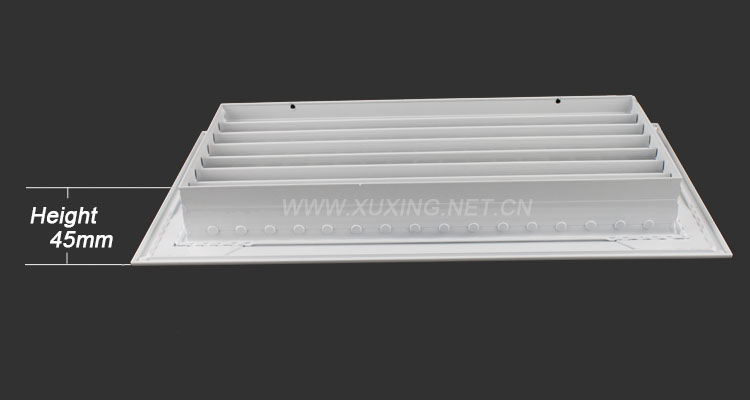 Hvac Fixed Type Aluminum Wall Ceiling Air Vent Registers Return