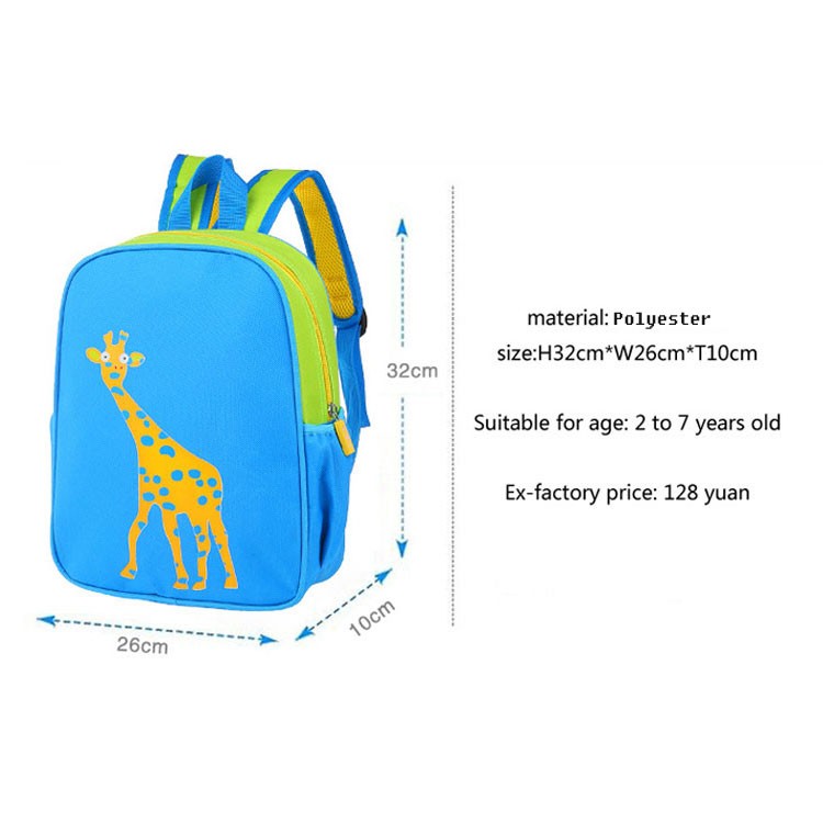 Top Sales Trendy Top Grade Animal Kid Backpack