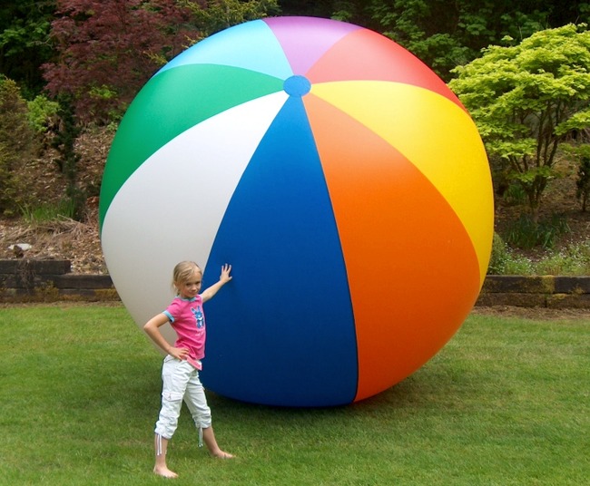 big beach ball