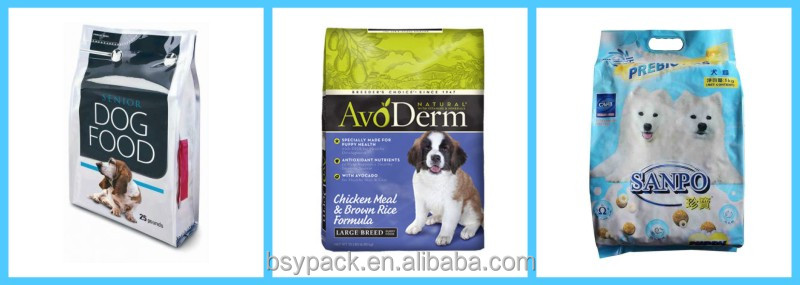 customized quality factory direct pet food bag packaging