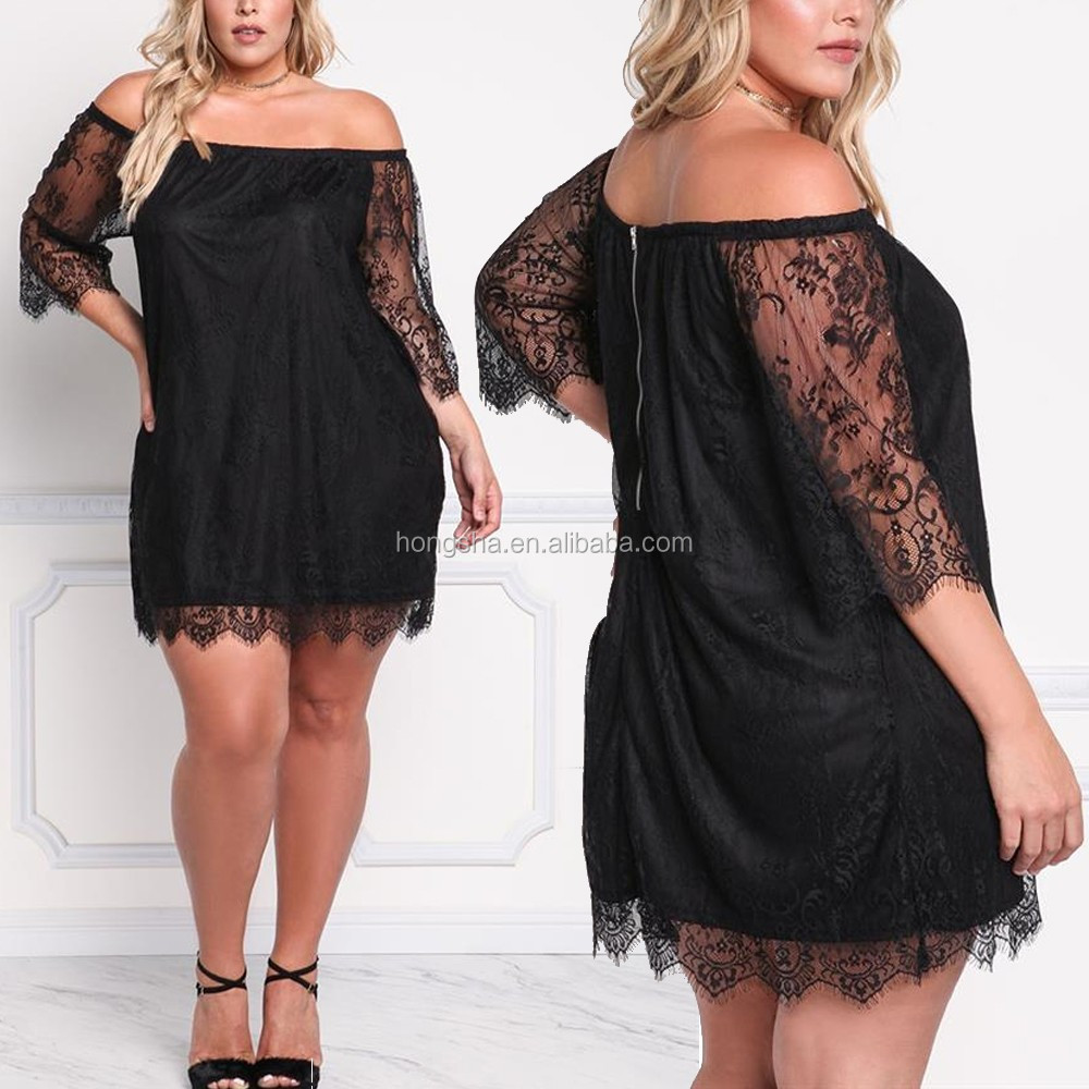 Chique Sexy Plus Size Renda Ombro Fora,Vestidos De Mudança,Mulheres Gordas  Com Grande Gordura Ass Hsd5048 - Buy Fat Women Dresses,Sexy Plus Size  Dresses,Big Fat Ass Product on Alibaba.com