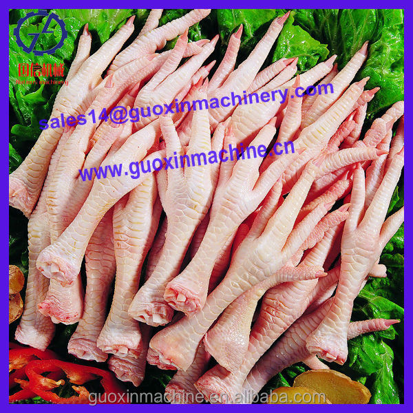 High efficient chicken feet sorting machine with good after-sales serves