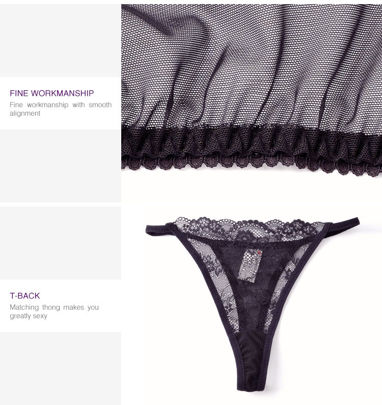 工場デザイン非常にセクシーなt-パンツ黒セクシーな脂肪の女性セックスxxl写真ランジェリー女性仕入れ・メーカー・工場