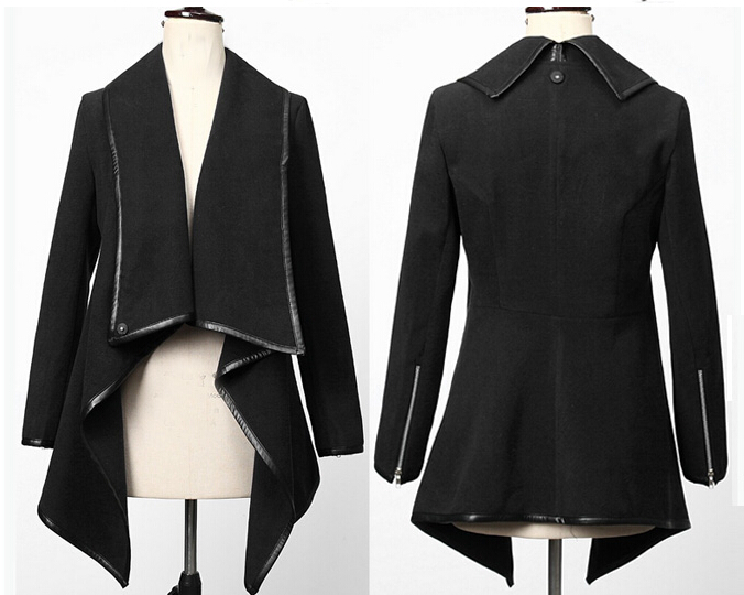 新しい女性のスリム暖かいウールオーバーコート生き抜くpeacoatトレンチロングパーカコートジャケット仕入れ・メーカー・工場