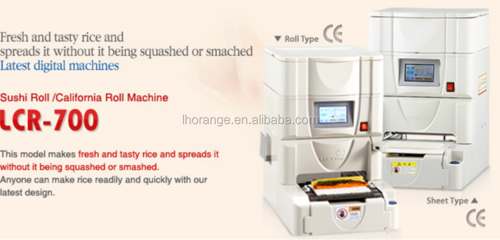 Sushi Roll Type Machine LCR-700 - UTOC (SINGAPORE) PTE LTD