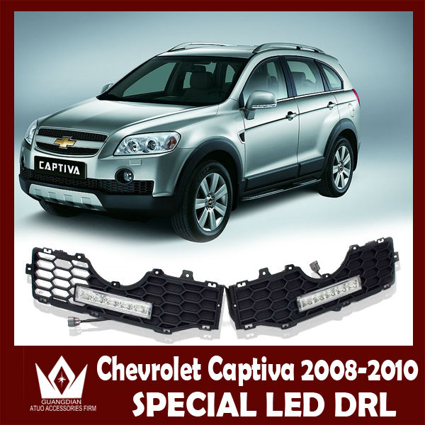 [車種専用設計]6連LEDデイライト付きChevrolet captiva drl シボレー デイライトledルノー デイライledヘッドライト問屋・仕入れ・卸・卸売り