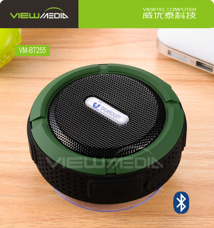VM-BT255新2016ビジネス防水のbluetoothスピーカー用ギフトアイテム仕入れ・メーカー・工場