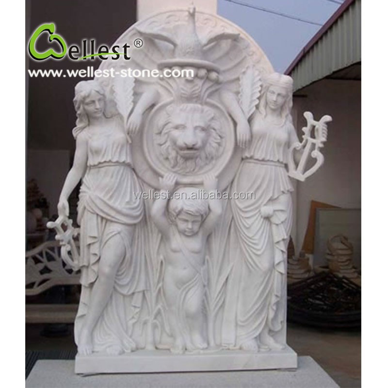 21 Wellest Iconology  Sculpture & Statue, Handcarved Sculpture,Natural Stone Carving,SIS021.jpg