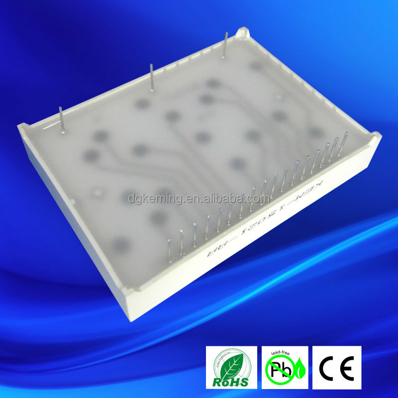 2 digits ultra amber 1.5 inch 7 segment led numeric display