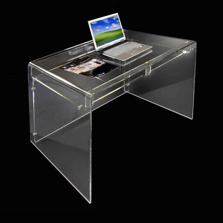 New Design Supreme Office Furniture Clear Acrylic Writing Desk