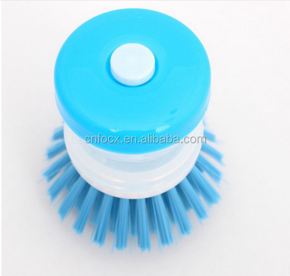 1PC Cute Kitchen Wash Tool Pot Pan Dish Bowl Palm Brush Scrubber Cleaning  Washing Cleaner Holder