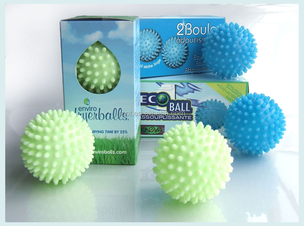 Two Packed Fabric Softener Dryer Balls For Tumble Drying Buy Balls