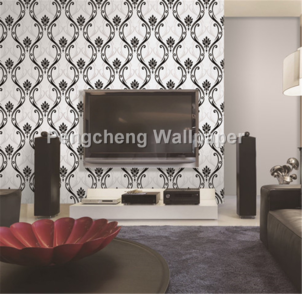 Behang voor slaapkamer muren lichte kleur behang luxe behang voor ...