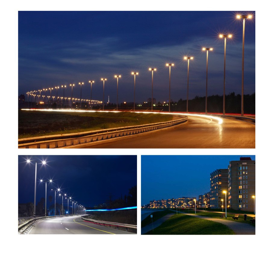 Lumileds Meanwell Integral Housing Heatsink LED Street Light 150W