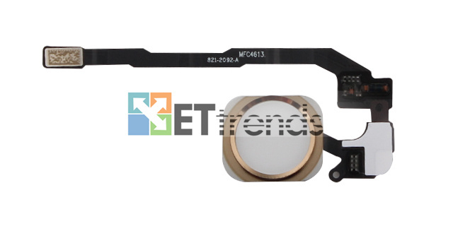 ホームボタンフレックスケーブル用ケーブルを使用してアセンブリ5s機能指紋センサー付き仕入れ・メーカー・工場