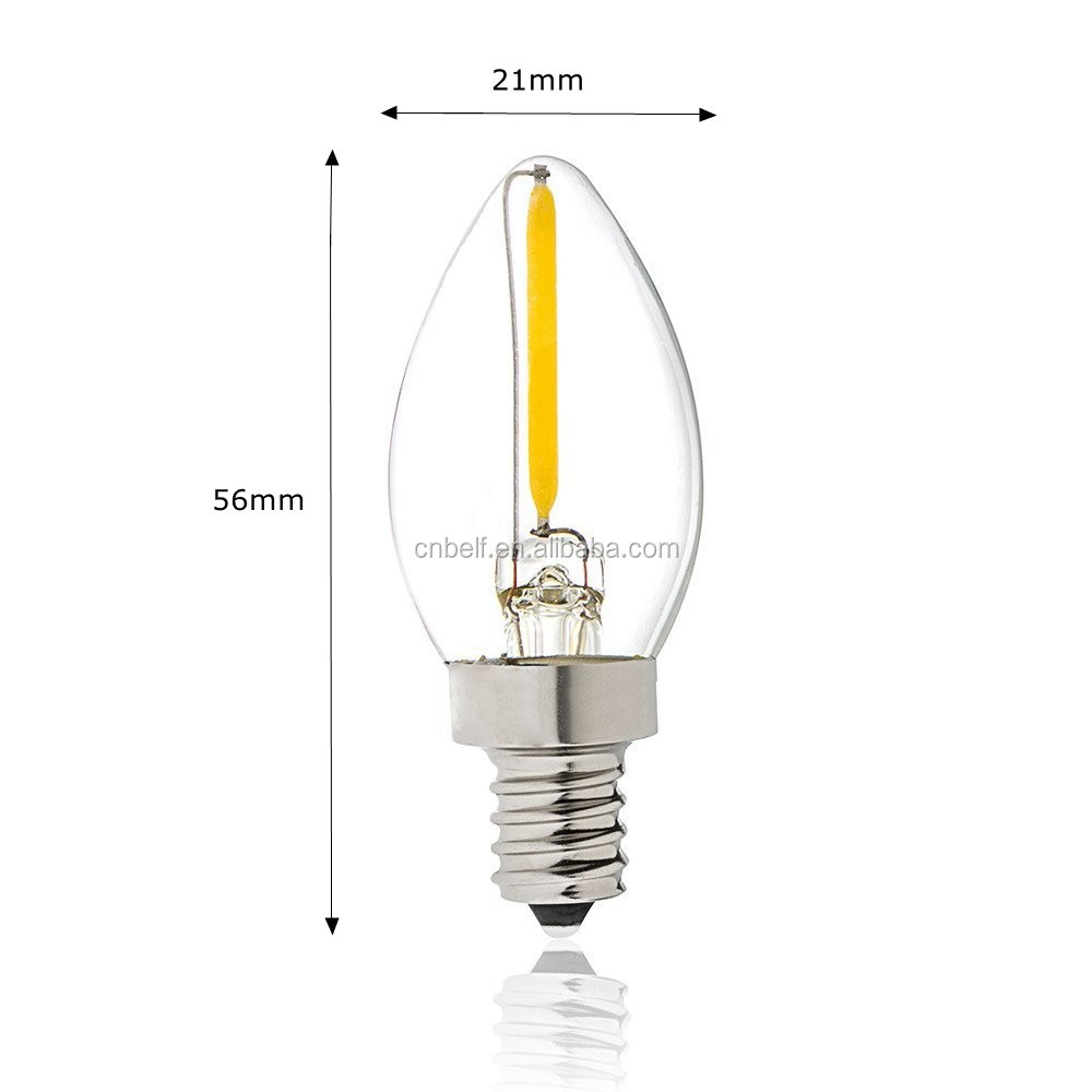 Indoor Outdoor C7 E12 E14 0.5w 1w 12v 24v Led Holiday Light Bulb Buy